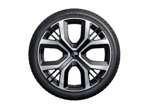 Polestar Original 20" 4-Y Spoke Black Polished Forged