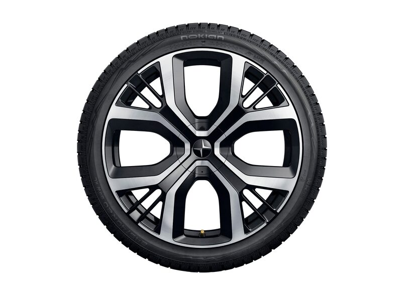 Polestar Original 20" 4-Y Spoke Black Polished Forged