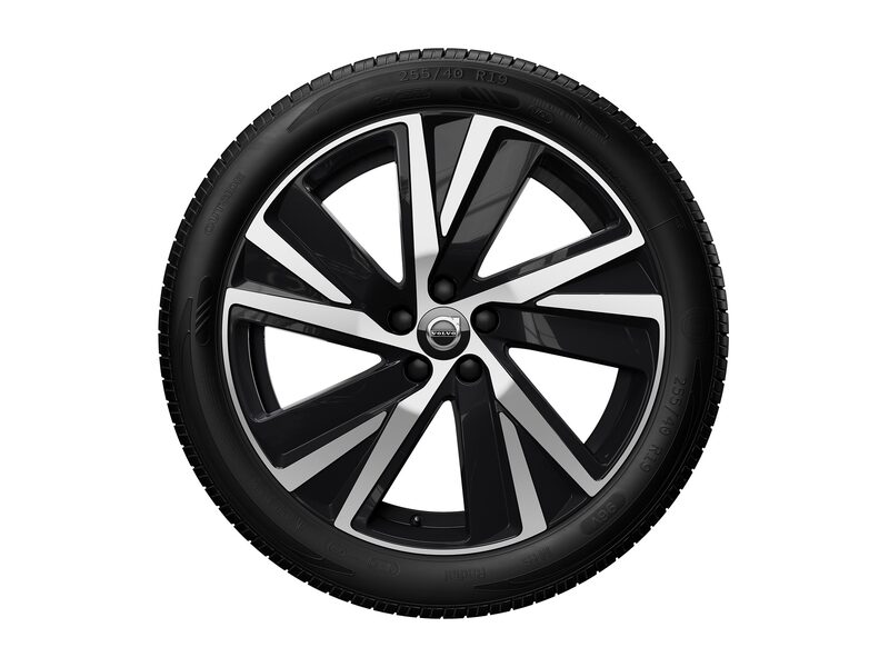 Volvo Original 18" 5-Spoke Black Diamond Cut