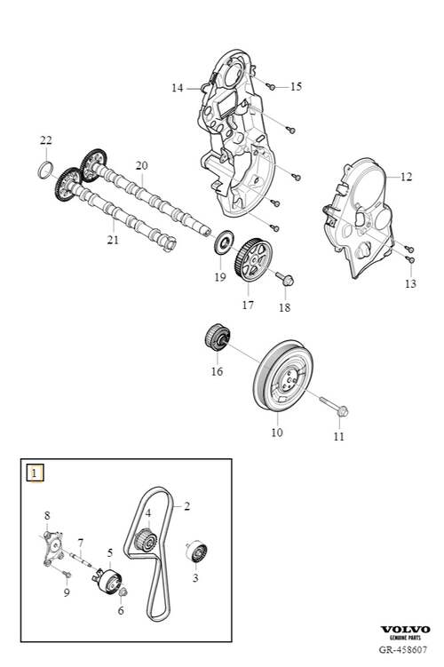 Volvo Original Kamremssats