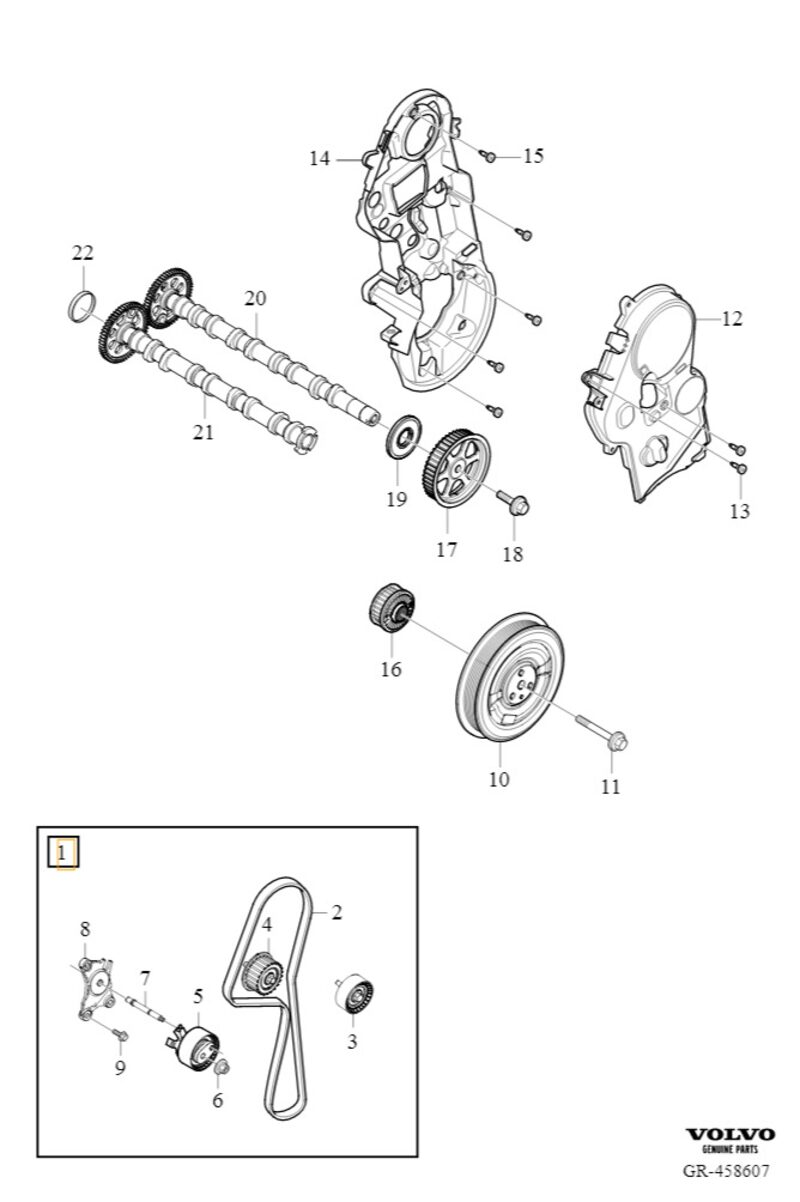 Volvo Original Kamremssats