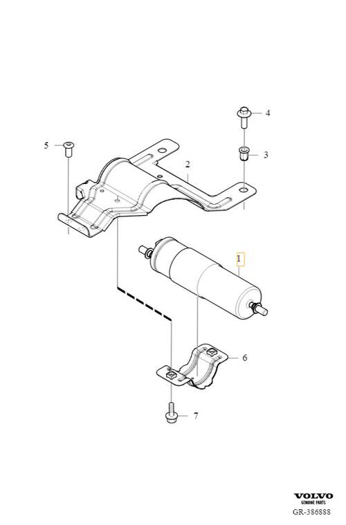 Volvo Original Bränslefilter