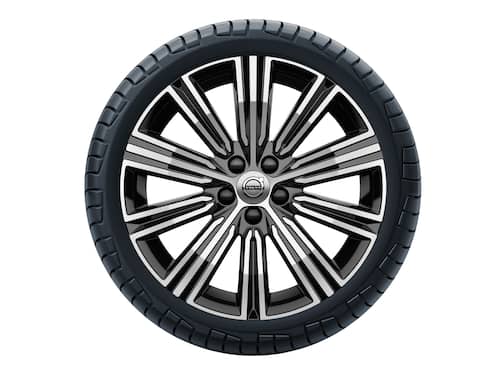 Volvo Original 18" 10-Multi Spoke Black Diamond Cut