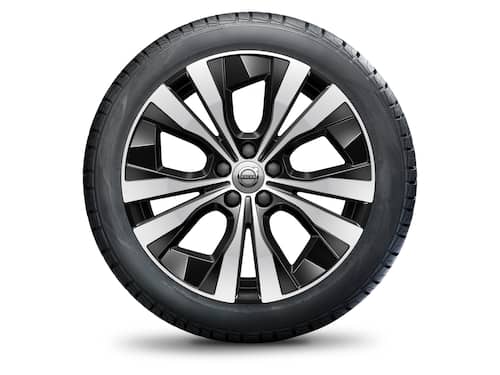 Volvo Original 18" 5-Double Spoke Black Diamond Cut