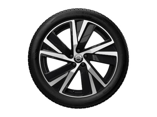 Volvo Original 18" 5-Spoke Black Diamond Cut