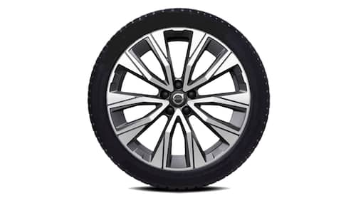 Volvo Original 19" 5-V Spoke Black Diamond Cut