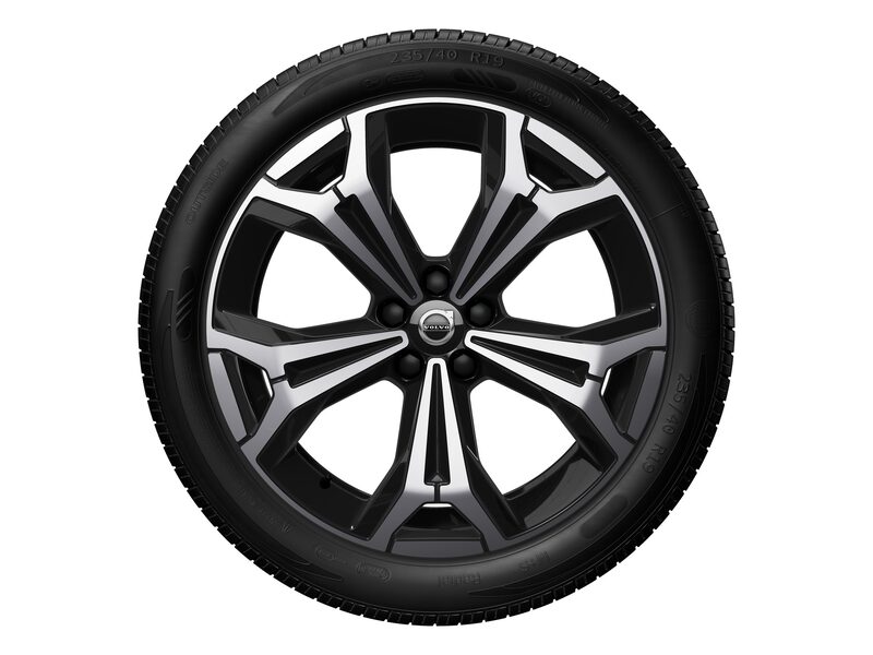 Volvo Original 19" 5-Y Spoke Black Diamond Cut