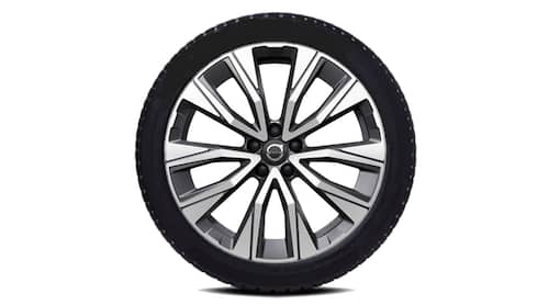 Volvo Original 19" 5-V Spoke Black Diamond Cut
