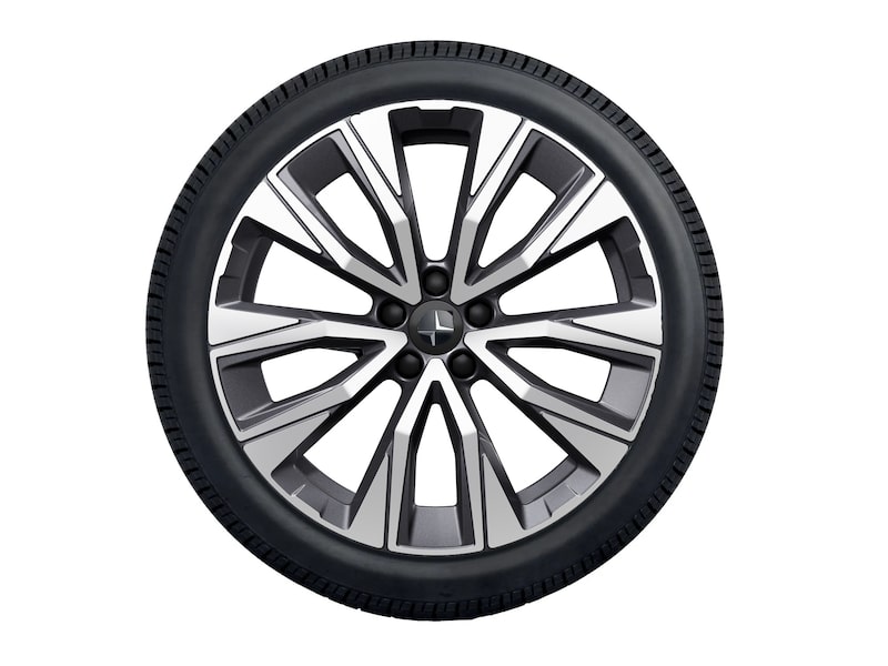 Volvo Original 19" 5-V Spoke Black Diamond Cut