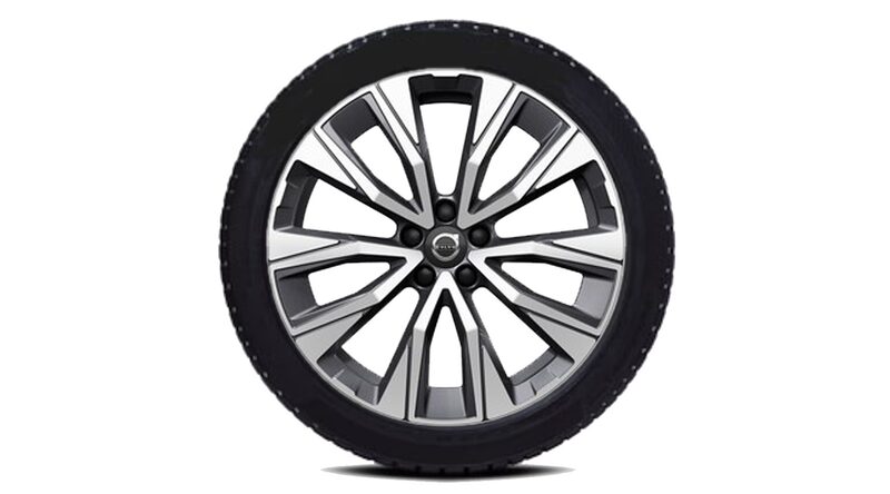Volvo Original 19" 5-V Spoke Black Diamond Cut