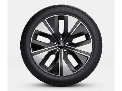 Polestar Original 19&quot; 5-Spoke Black Diamond Cut