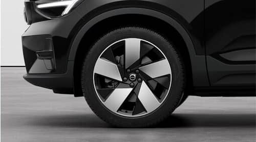 Volvo Original 20" 5-Spoke Black Diamond Cut