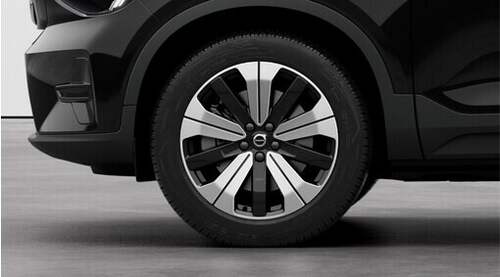 Volvo Original 19" 5-Double Spoke Black Diamond Cut