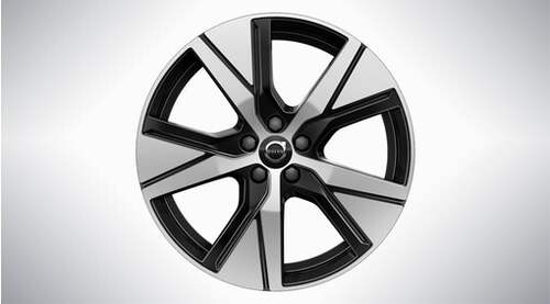 Volvo Original 19" 5-Spoke Black Diamond Cut