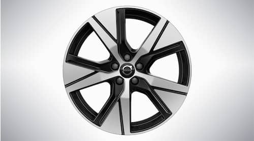 Volvo Original 19" 5-Spoke Black Diamond Cut