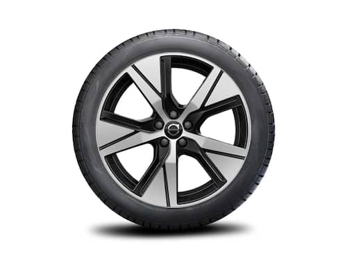 Volvo Original 19" 5-Spoke Black Diamond Cut