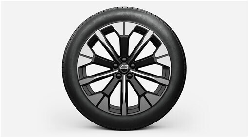 Volvo Original 20" 5-Y Spoke Black Diamond Cut 001301