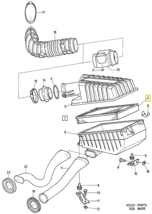 Volvo Original Luftfilter