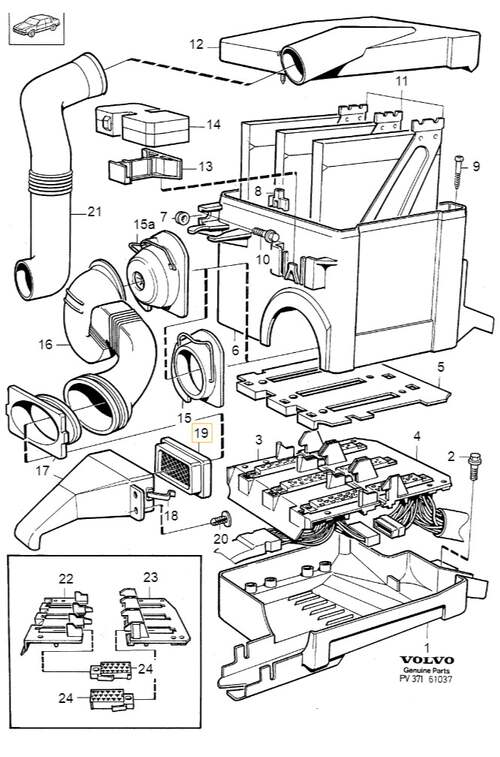 Volvo Original Luftfilter