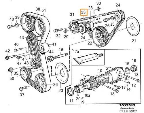 Volvo Original Kamrem