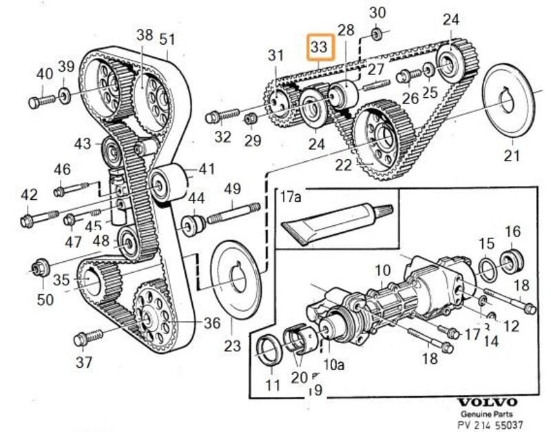 Volvo Original Kamrem