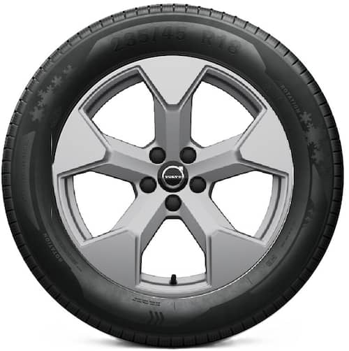 Volvo Original 18'' 5-spoke Aero With Center Cap
