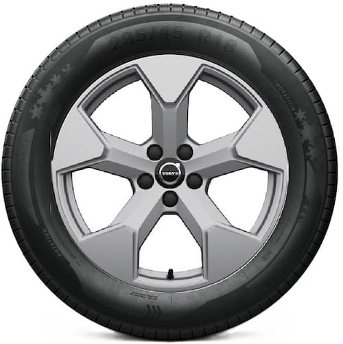 Volvo Original 18'' 5-spoke Aero With Center Cap