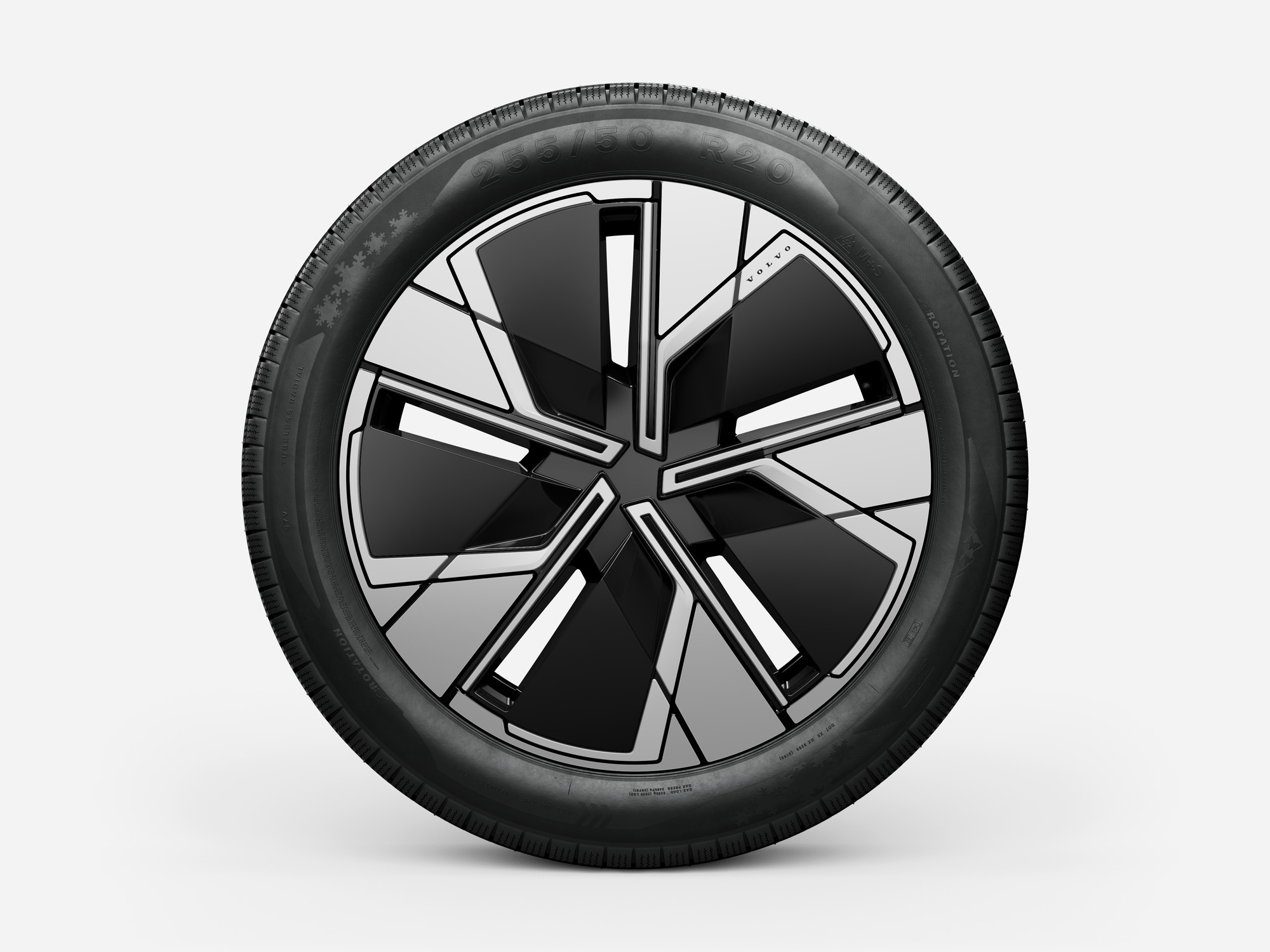Volvo Original 19&#39;&#39; 5-spoke Aero With Wheel Cover