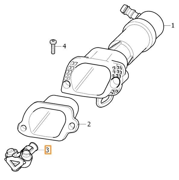 Volvo Original Spolarmunstycke