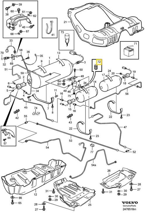 Volvo Original Bränslefilter