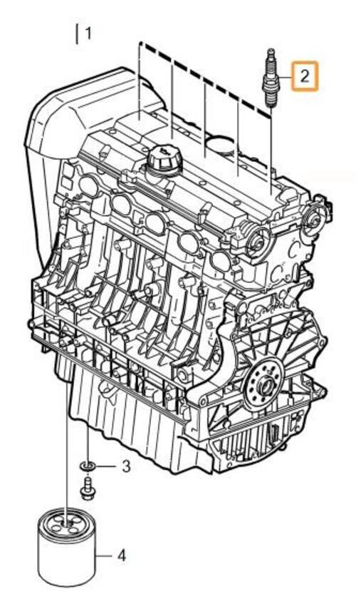 Volvo Original Tändstiftsats