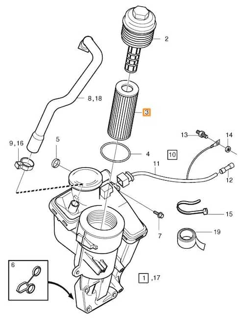 Volvo Original Oljefilter