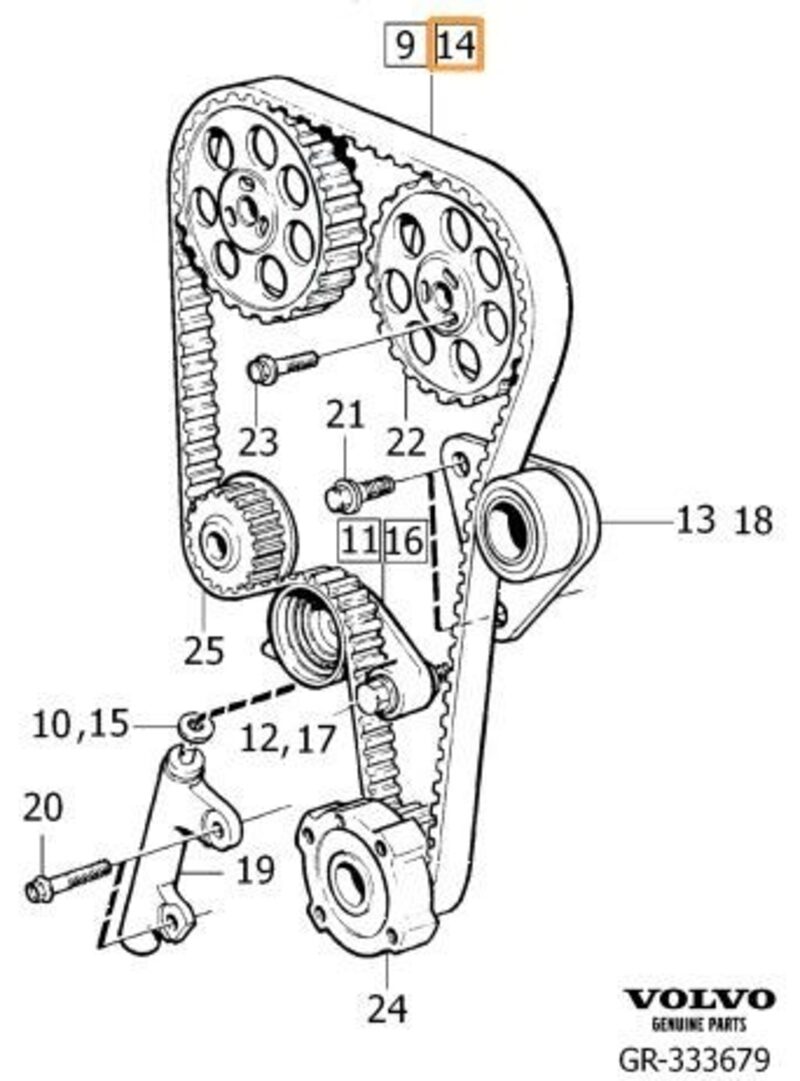 Volvo Original Kamrem