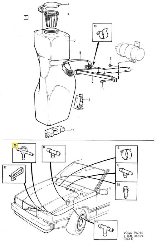 Volvo Original Tryckventil