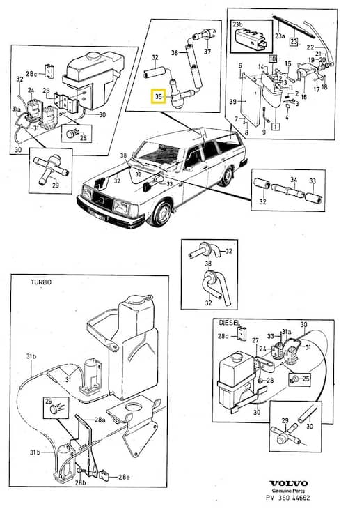 Volvo Original Tryckventil