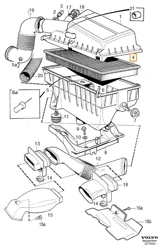 Volvo Original Luftfilter