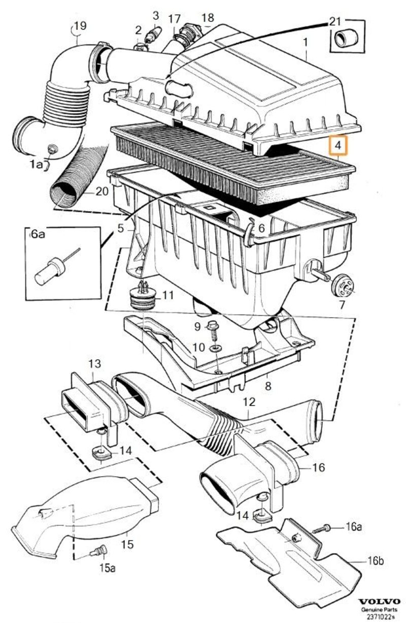 Volvo Original Luftfilter
