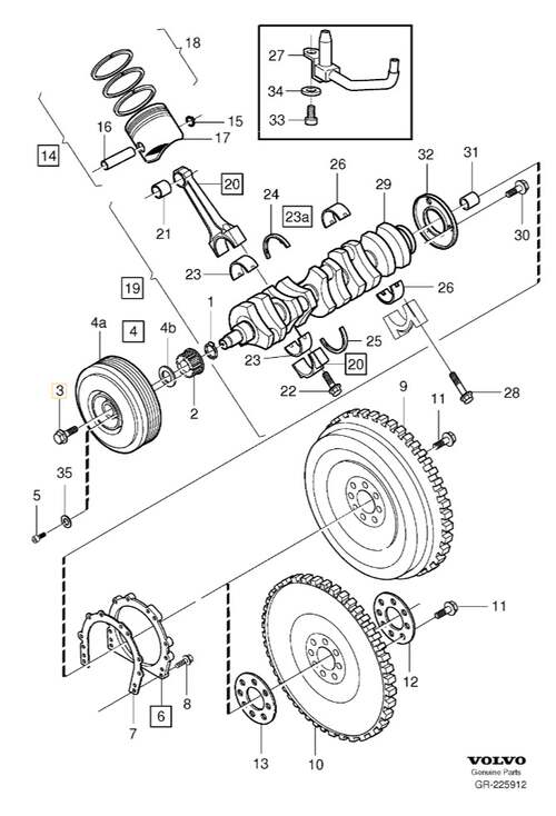 Volvo Original Skruv