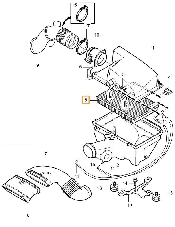 Volvo Original Luftfilter