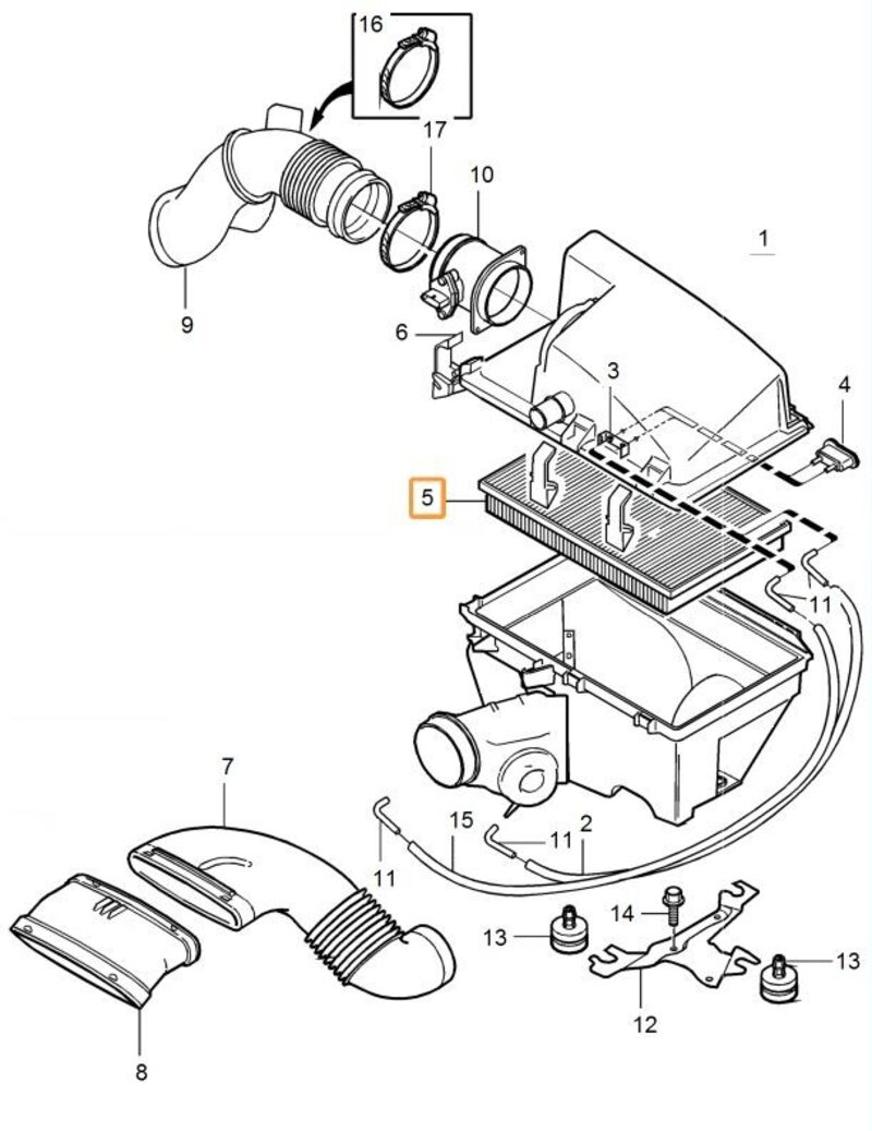 Volvo Original Luftfilter