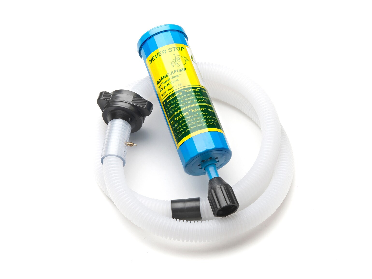 Never Stop Bränslepump Plastdunk 20 liter