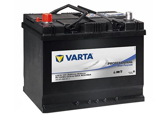 Varta LFS75 Professional 600A 75Ah