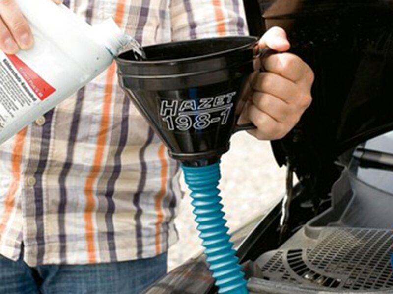 HAZET Tratt Böjbart Rör