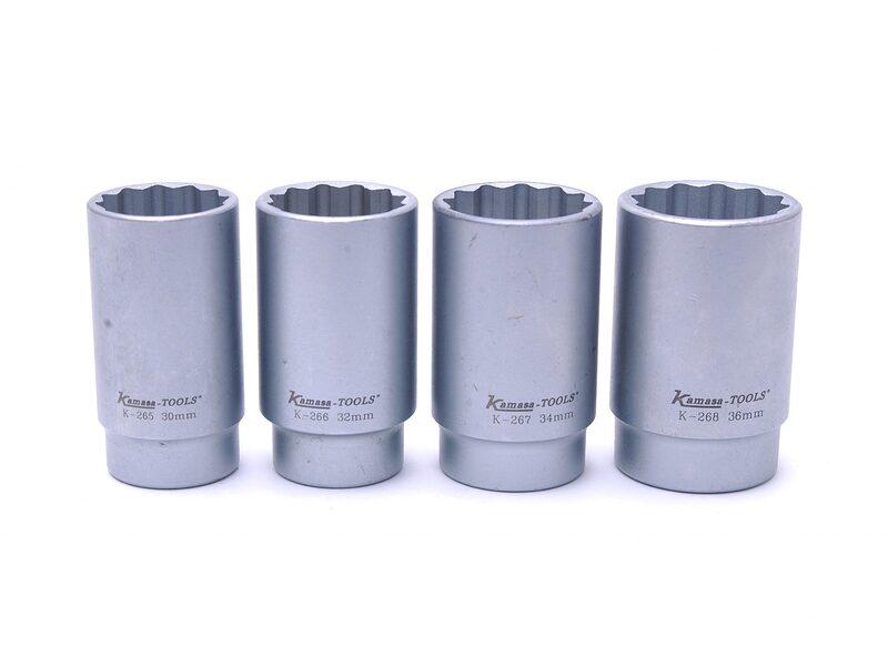 Kamasa Tools Hylsset 1/2" 30-36 mm