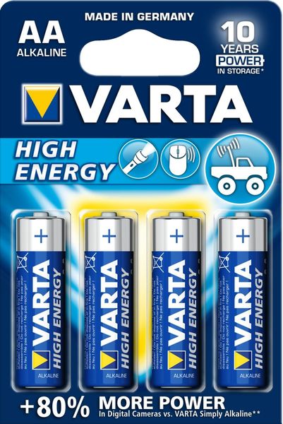 Varta Batteri AA/LR6 High Energy