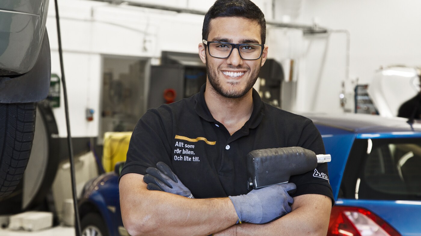 Vi hämtar och lämnar bilen för verkstadsbesöket